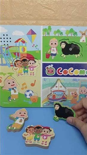 FUN WOODEN COCOMELON PUZZLE