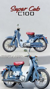 2.1K views · 11 reactions | HONDA “Super Cub C100” ปี1958's Thailand Motorcycle News #HONDA #SuperCub #C100 #1958s #ClassicBike #ThailandMotorcycleNews | Thailand Motorcycle News | Facebook