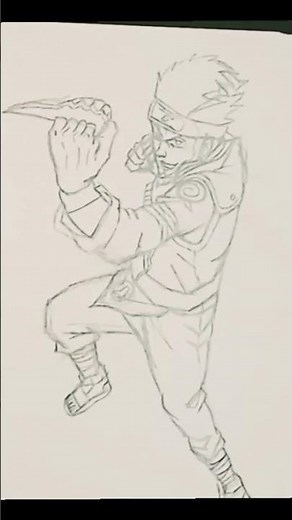 draw asuma sarutobi 🖌️😄||#draw#naruto #animedrawing