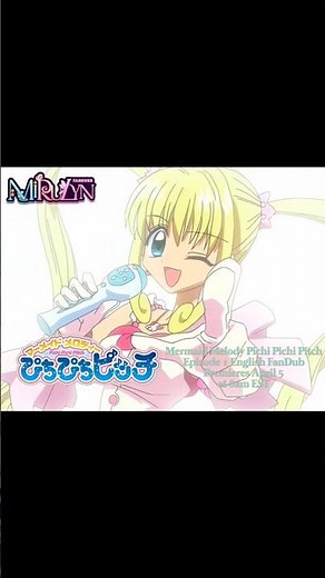 Mermaid Melody Episode 1 English FanDub Trailer #fandub #mermaid #mermaidmelody #trailer #shorts