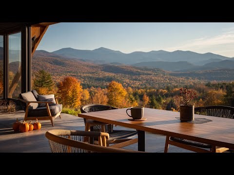 Lofi Cozy Fall Mornings #24 🍁☕️ With Nature Ambience Sounds