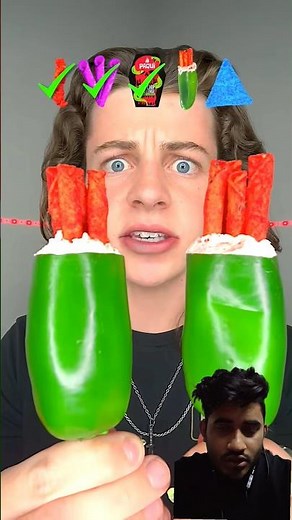 🌶️ Jalapeño With Takis Challenge 🔥 Extreme Spicy Crunchy ASMR | So Hot! 🥵