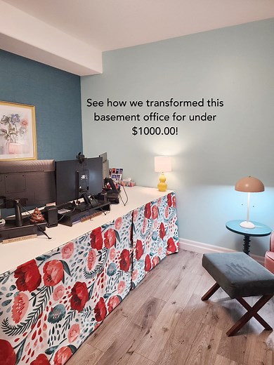 2K views · 32 reactions | Come see this basement office makeover for...