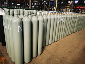 [Hot Item] 50L/7.5m3 150bar5.4mm High Pressure Vessel Seamless Steel Nitrogen N2 Gas Cylinder
