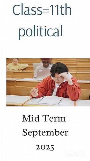 Class 11th MID Term Syllabus 2025-26 || #syllabus #class11 #importantquestionspoliticalscience