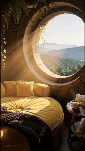 Morning in the Hufflepuff Common Room☀️| Mid Morning Nap #shorts #harrypotterambience #viral