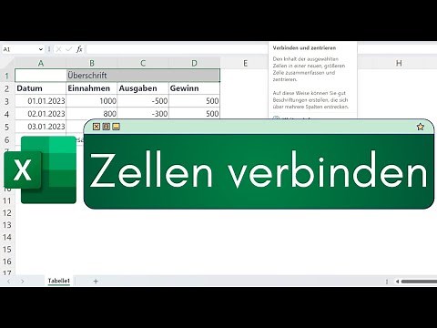 Excel: Merge and center cells easily!