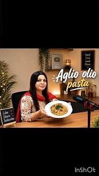 Restaurant Style Aglio e Olio Pasta | Easy Garlic Olive Oil Pasta Recipe