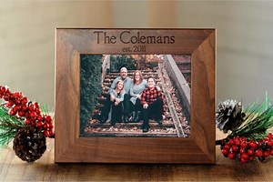 Family Photo Frame, Family Portrait, Custom Picture Frame, Personalized Frame, 5x7 Picture Frame, 4x6 Frame, 8x10 Photo Frame, Family Gift - Etsy