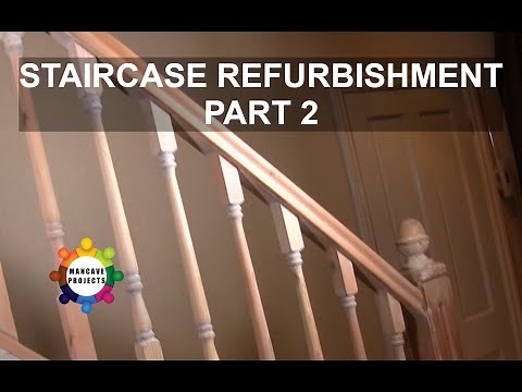 Staircase Refurbishment Part 2 | How to strip a painted staircase back to it's original wood finish