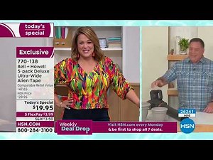 Bell + Howell 5pack Deluxe UltraWide Alien Tape