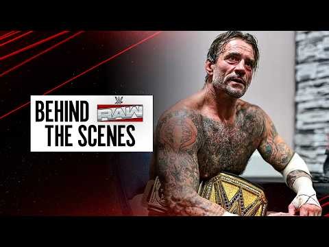 Behind the scenes of CM Punk’s WWE Title win on Raw