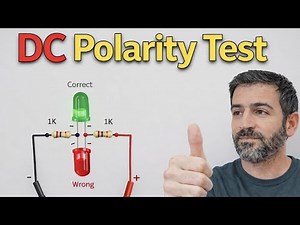 DC Polarity Test Circuit | Check Positive and Negative Voltage Easily @Electrum-Atlas