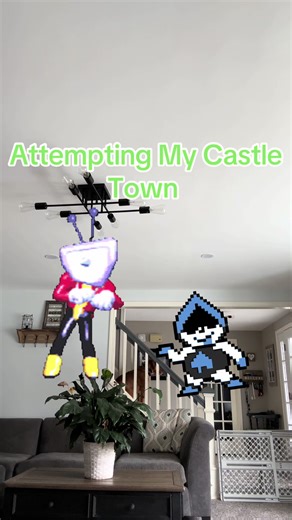 Exploring Castle Town in Deltarune Chapter 1