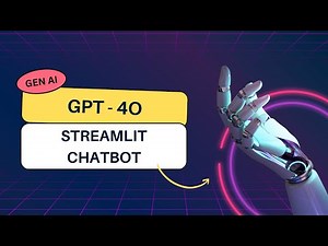 GPT-4o ChatBot using Streamlit in Python | OpenAI