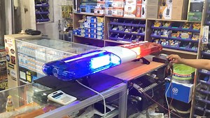 LED Ambulance lights with built in controller and siren. SRP 14,500. | Macias Electronic Parts Supply, Inc.