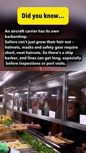 Haircuts at Sea: Inside an Aircraft Carrier Barbershop | Navy Life