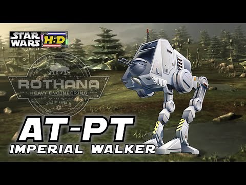 Breakdown of the AT-PT IMPERIAL WALKER - All Terrain Personal Walker |Star Wars Hyperspace Database|