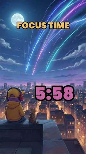 5 Minute Relaxing 2026 Timer with cozy lofi music for focus and calm breaks #LoFi #Timer #Study Calm