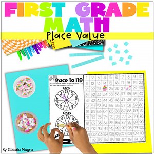 1st Grade Math Place Value Worksheets Ones, Tens Hundreds to 120