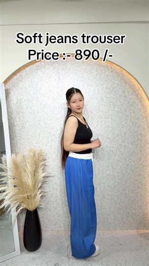 New in ❤️ Soft jeans trouser Price :- 890 /- Delivery all over nepal Whatsapp/viber :- 9807481808 #newroad #Thegirlsgallery #keepsupporting #deliveryallovernepal🇳🇵 #jeanstrouser