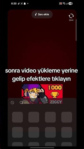 Meşhur efekt nasıl yapılır öğretiyorum #brawlstars