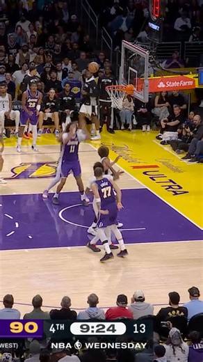 4.1M views · 67K reactions | Luka Dončić finds Jaxson Hayes with the spinning lob from the post for the AND-1 alley oop jam!  SAS-LAL • LIVE on ESPN ➡️ https://www.nba.com/how-to-watch-game-redirect/0022500179?partnerRef=NBA&platform=Facebook&surface=Post | NBA | Facebook