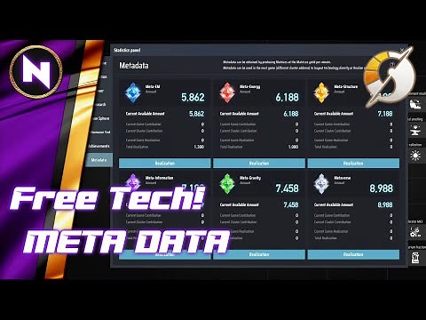 What is META DATA & How NOT to waste it! - New Patch 0.9.25 | Dyson Sphere Program
