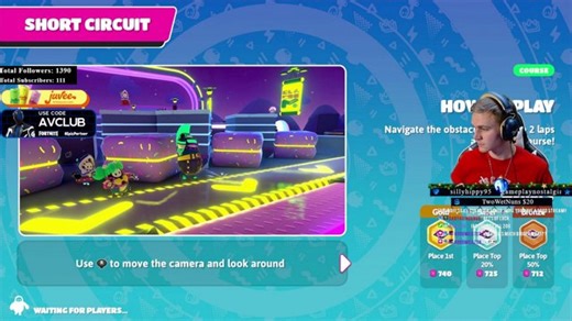 TWITCH UNIVERSITY FALL GUYS TOURNAMENT | !code !smackin !juvee