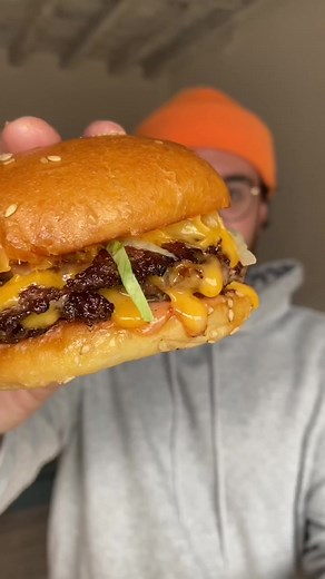 Delicious Cheese Smashburger Recipe Food Academy