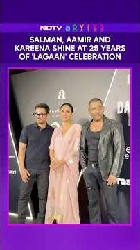 Salman Khan, Aamir Khan, Kareena Kapoor Shine At 25 Years Of 'Lagaan' Celebration