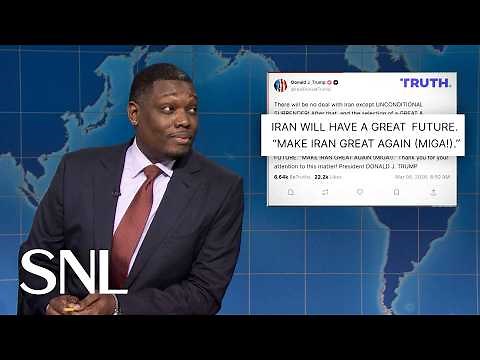 Weekend Update: Trump Posts "Make Iran Great Again," Says U.S. Won War on Day 1 - SNL
