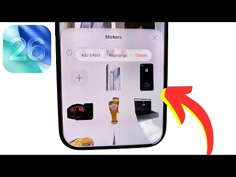 iOS 26 - How to Create Custom Stickers on iPhone (EASY)