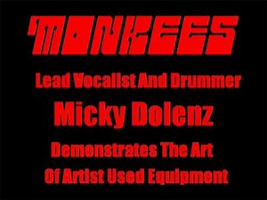 Monkees Lead Singer/Drummer Micky Dolenz Gives Drumming Demonstration