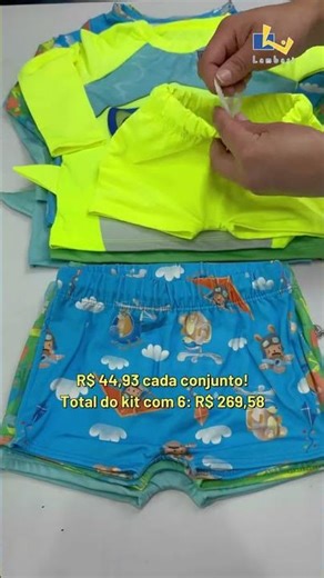 Moda Praia Boca Grande 1 ao 3 para meninos