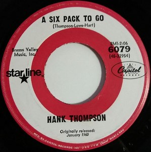 Hank Thompson - The Wild Side Of Life / A Six Pack To Go