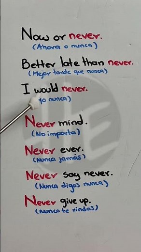 How to use expressions with never like never mind and never ever in English?