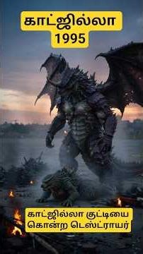 GODZILLA VS DESTOROYA 1995#GODZILLATAMIL