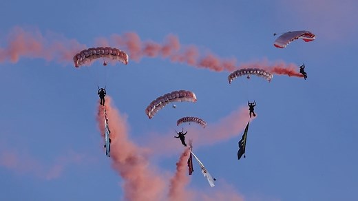 Here's the Red Berets parachute display team from Special Operations Command Australia arriving in style at last year's Gallipoli (Enoggera) Barracks Open Day! They'll be back again for this year's Open Day on Saturday 17 May. Here's the details and how to register. Throughout the day the Australian Army Band will be on stage performing covers of modern and classic hit songs. Gates will open to the public at 1pm. There’ll be fireworks around 6:30pm and gates will close at 7pm. Throughout the day