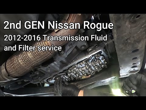 nissan rogue transmission filter and fluid service