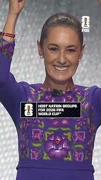 Host counties drawn into FIFA World Cup groups by Presidents Trump, Sheinbaum, Prime Minister Carney