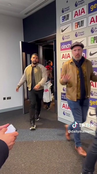 Is Ted Lasso the new Tottenham manager?👀 #Tedlasso #tottenham #manutd #appletv #premierleague #soccer #footballtiktok