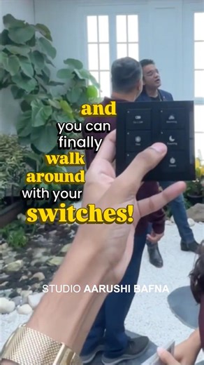 Walk with your Wall Switches in hand!