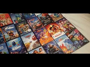 Pixar Animation Studios 28-Movie Collection DVD Unboxing