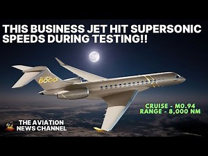 Bombardier Global 8000 | Fastest, Longest range business jet unveiled!
