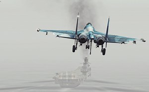 【DCS日常】新版 Su-33 航母起降和精彩集锦