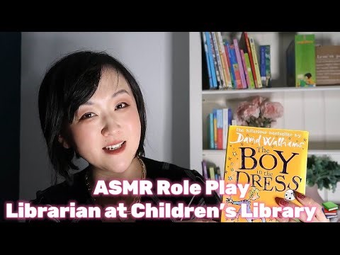 ASMR Librarian Role Play (Children’s Library) - Part 1