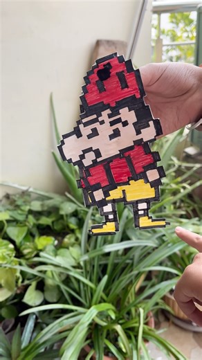 Pixel Puppet Shinchan || Pixel || Shinchan || Puppet Shinchan #pixelart #shinchan #puppet #art #diy