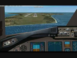FSX Aerosim First Step For FSX B777(ILS)