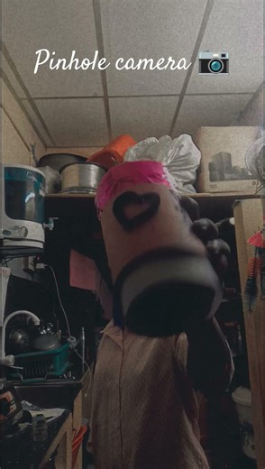 my science pinhole camera 📷